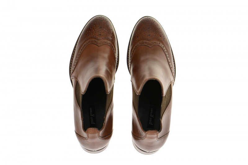 Paul Green Stiefelette braun Chelsea-Boot 7358