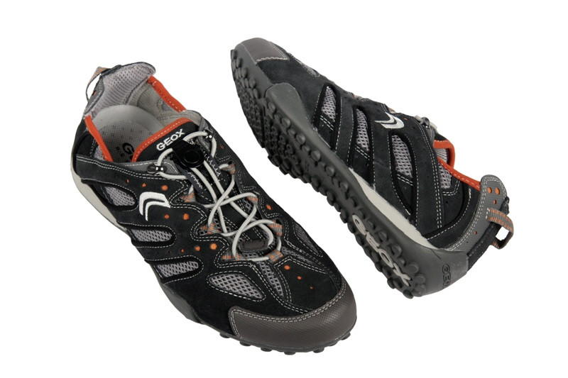 Geox Snake B Schuhe U1107B navy orange