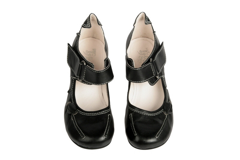 Tiggers Lori Pumps in schwarz Lederfutter