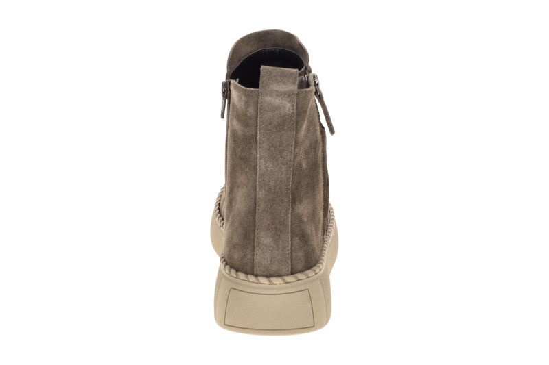 Gabor Stiefel grau taupe Zip Boots Velour 8014.04.003