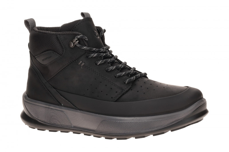 Ecco Byway Schuhe Stiefel schwarz Nubuck Waterproof 522864