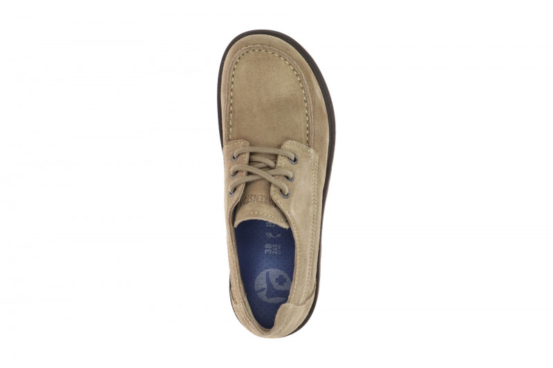 Birkenstock Highwood Moc Schuhe beige Mokassin Schmal-Weit 1031914
