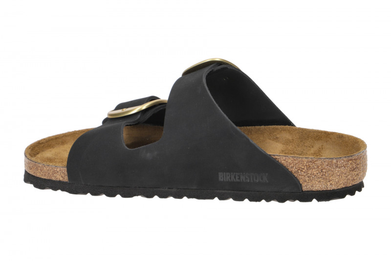 Birkenstock Arizona Big Buckle Pantolette schwarz Normal-Weit 1023239