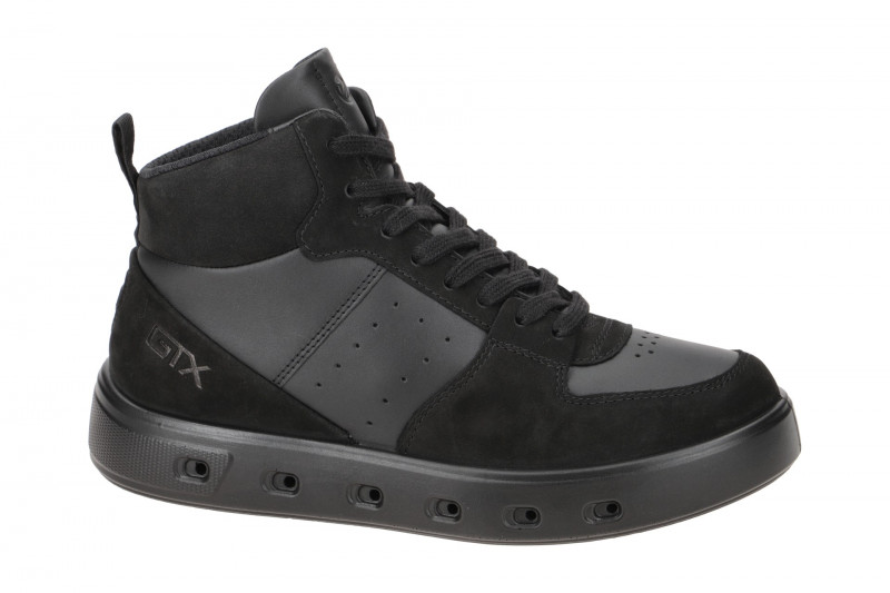ecco Street 720 Mid Sneaker schwarz GORE-TEX Surround