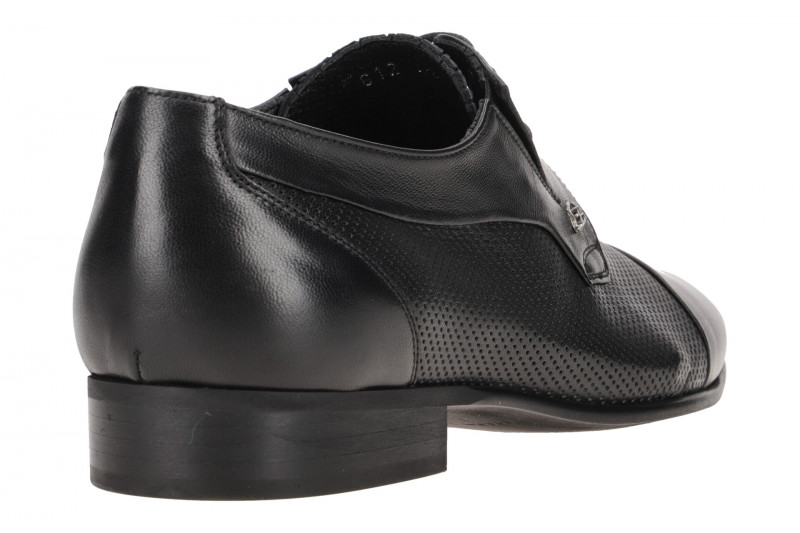 Bello Schuhe schwarz perforiert BL612