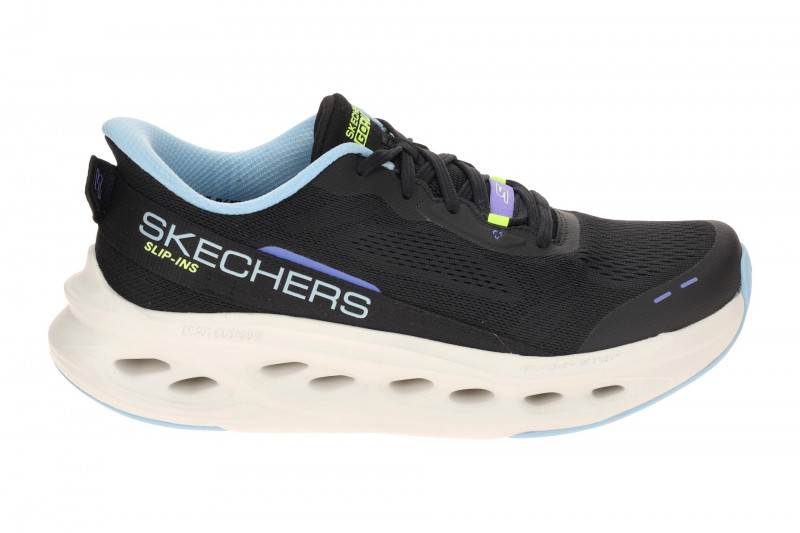 Skechers MAX CUSHIONING Schuhe schwarz Damen Glide-Step 129400