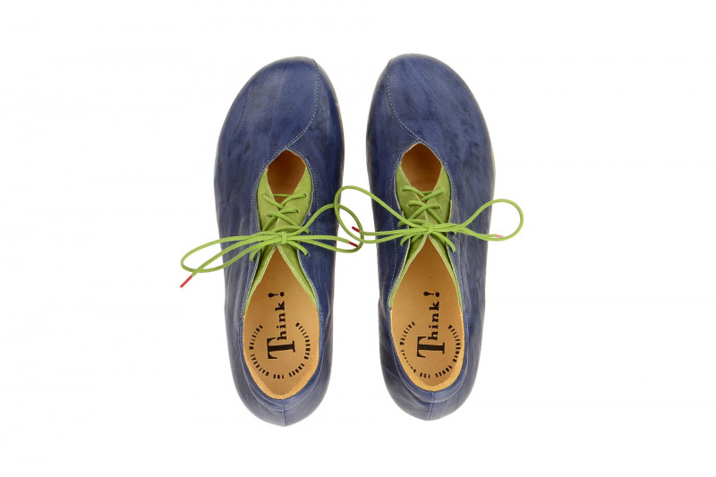 Think Menscha Schuhe blau grün