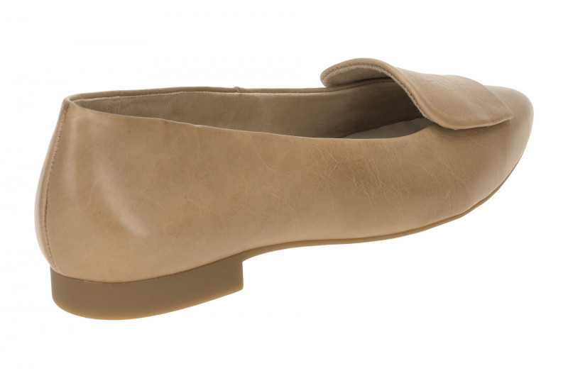Paul Green Ballerinas braun alpaca Leder-Kappe 3792