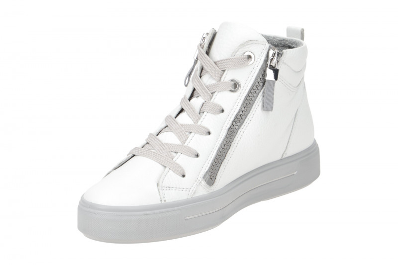 ARA Courtyard Schuhe Sneaker High weiß grau 12-27404