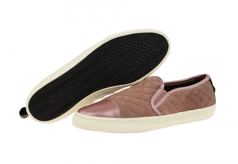 Geox New Club Slipper altrosa Glitter D5258C