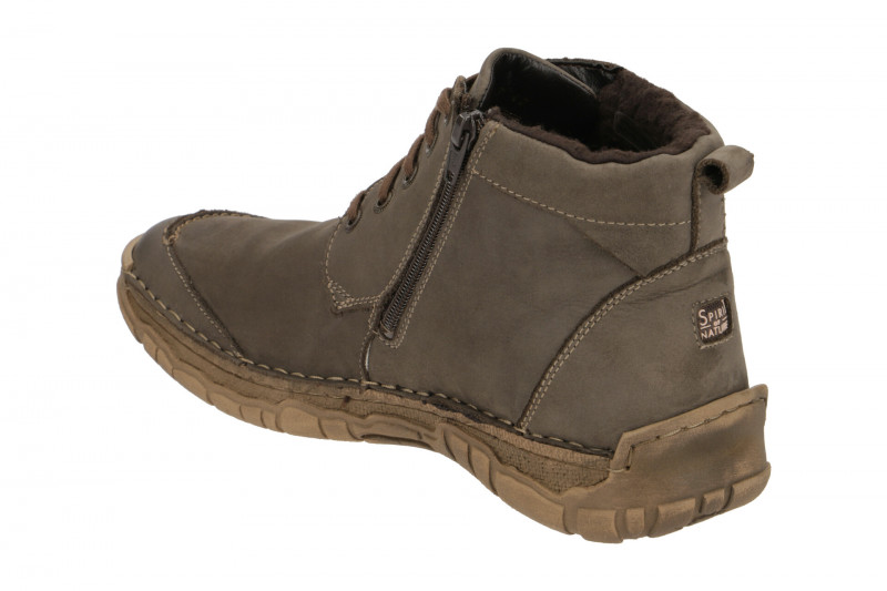 Josef Seibel Herren Stiefel grau K-Weite 25142