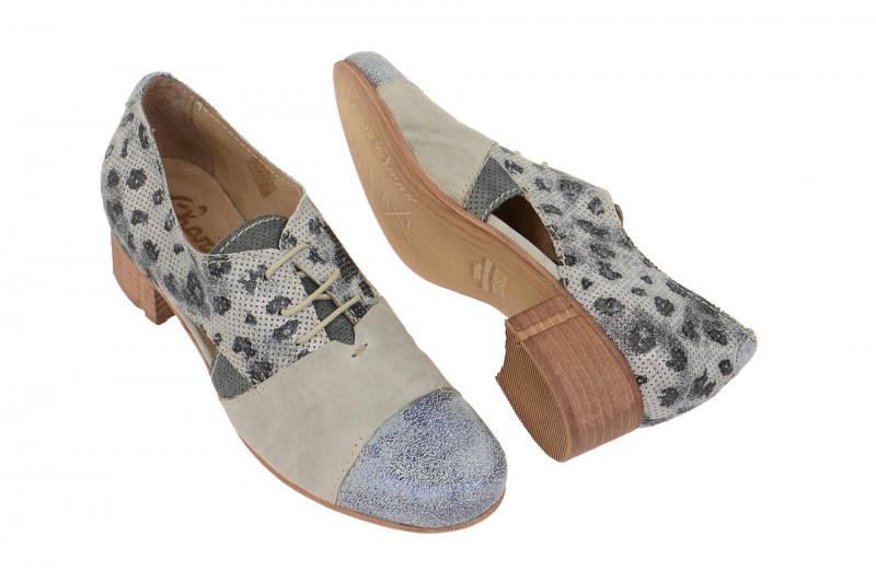Charme Schuhe grau blau mix Gr 41 - 0072