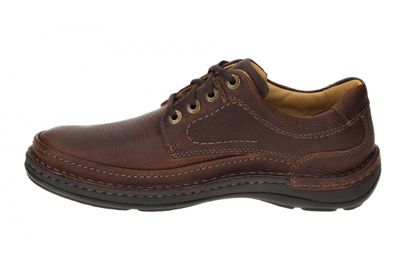 Clarks Nature 3 Schuhe dunkelbraun mahogany