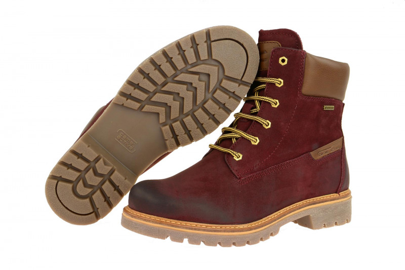 camel active Canberra GTX Stiefel bordo rot 874.70.14