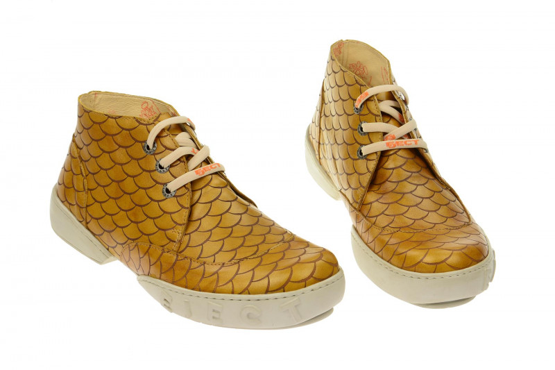 Eject Eden Schuhe gelb Herren Stiefelette