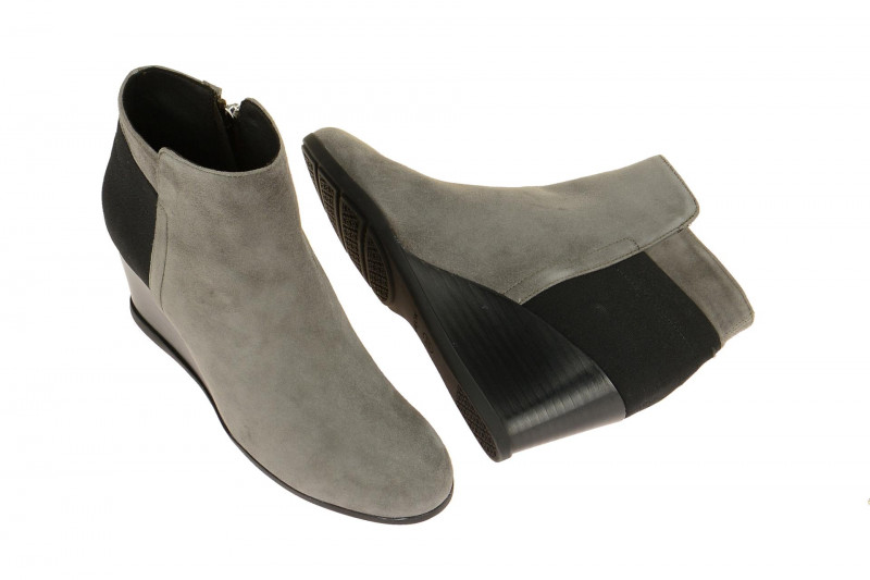 Geox Inspiration Wedge Keil Stiefel grau D745ZC 00021 C6004