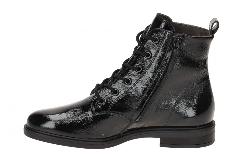 Paul Green Stiefelette schwarz Lack 8066