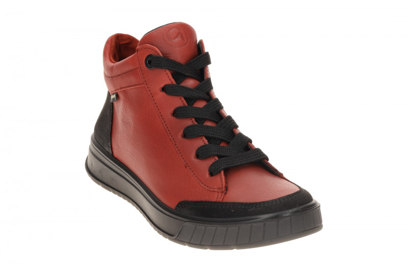 ARA Rom Schuhe Mid-Sneaker rot schwarz GORE-TEX 12-50030