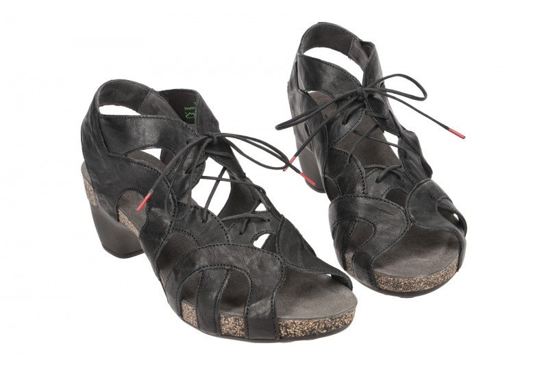 Think Traudi Schnür Sandale schwarz 214