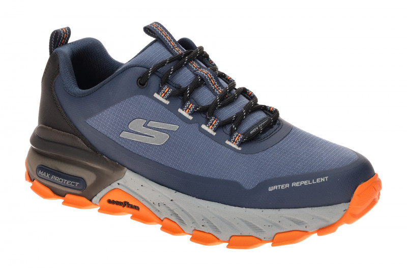 Skechers Max Protect Schuhe blau orange Herren Outdoor 237669