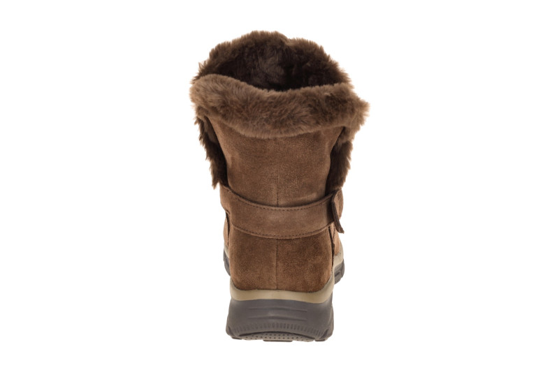 Skechers Easy Going Stiefel dunkelbraun Schlupf Boot