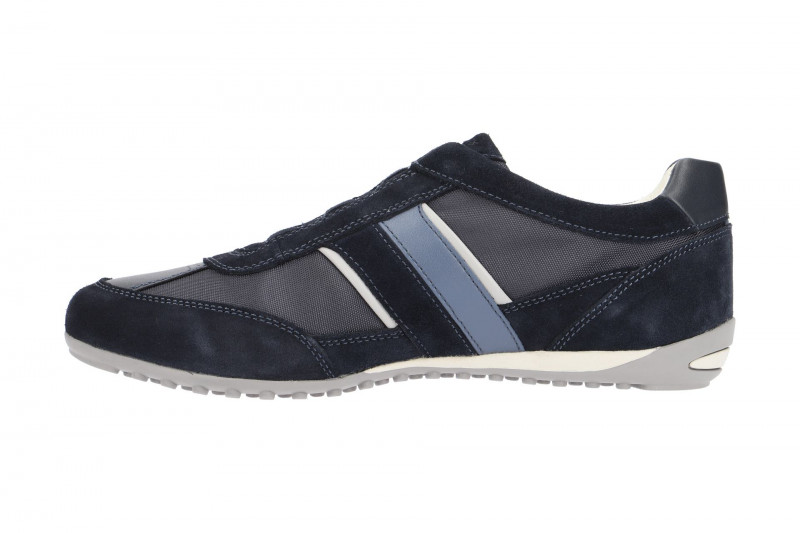 Geox Wells Schuhe Slipper blau weiß U82T5A