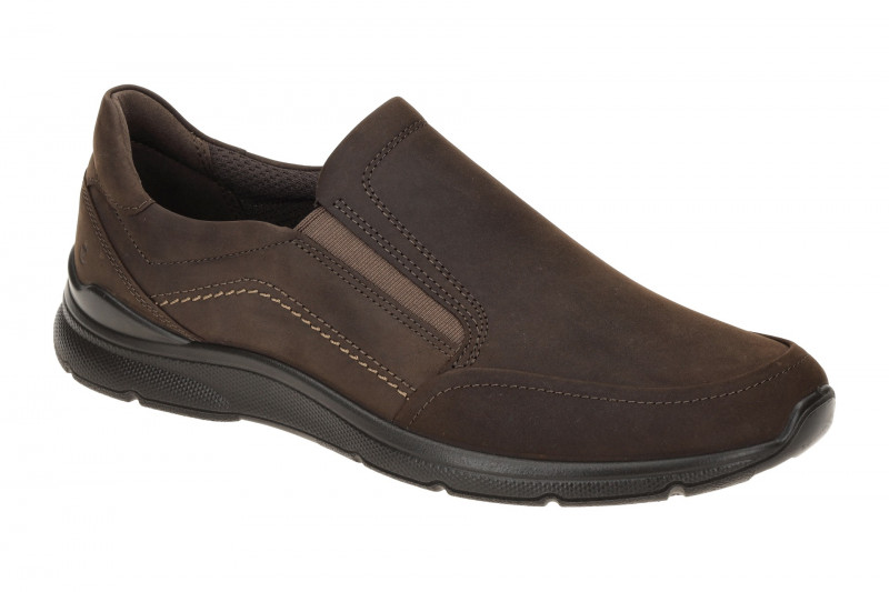 Ecco Irving Schuhe Slipper braun Oil-Nubuck