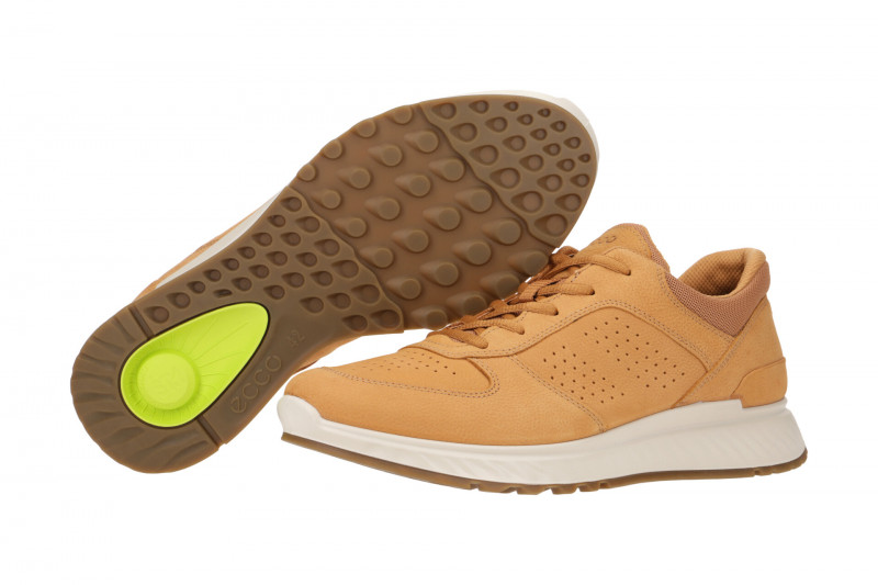 Ecco Exostride Schuhe hellbraun Herren Sneaker 835314
