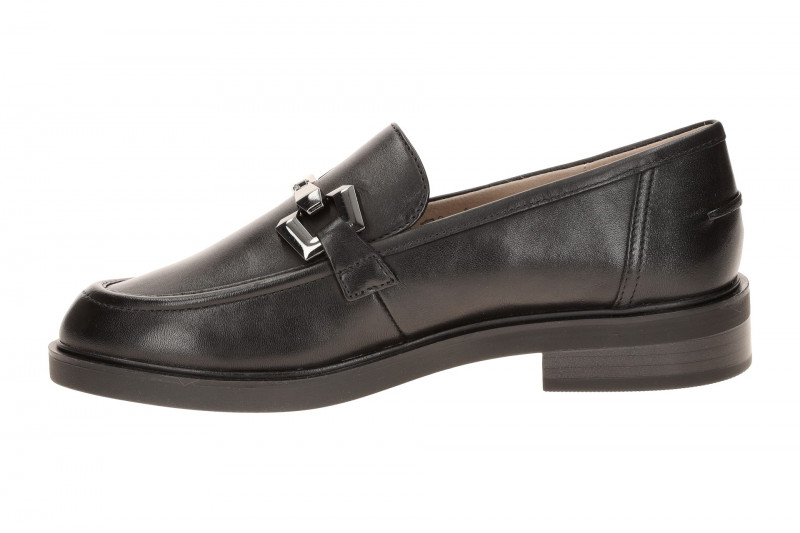Caprice Schuhe Slipper schwarz Loafer Nappa 24200