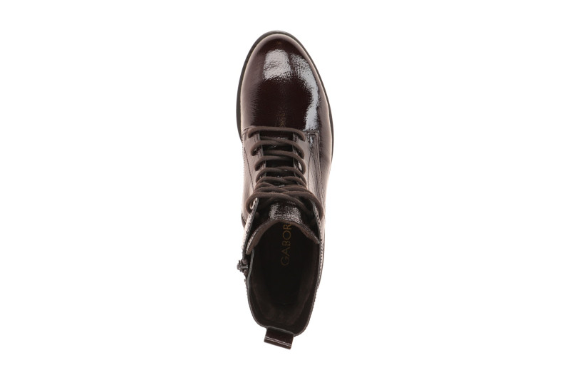Gabor Stiefel Boots braun mocca Rock Lack 8039.02.005