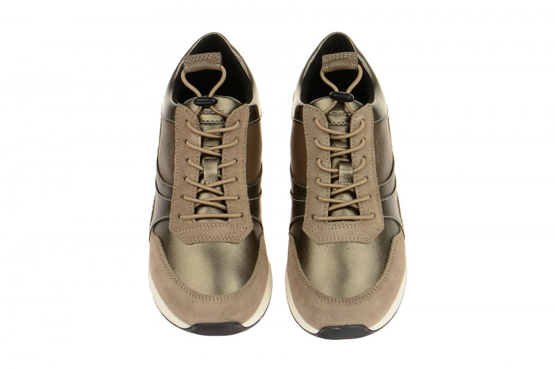 Geox Deynna Schuhe grau braun D746FE