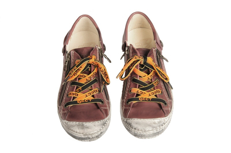 Eject Dass Schuhe in bordo rot E-13001-V2