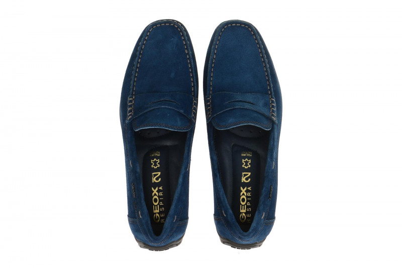 Geox Mokassin Monet Slipper blau ocean