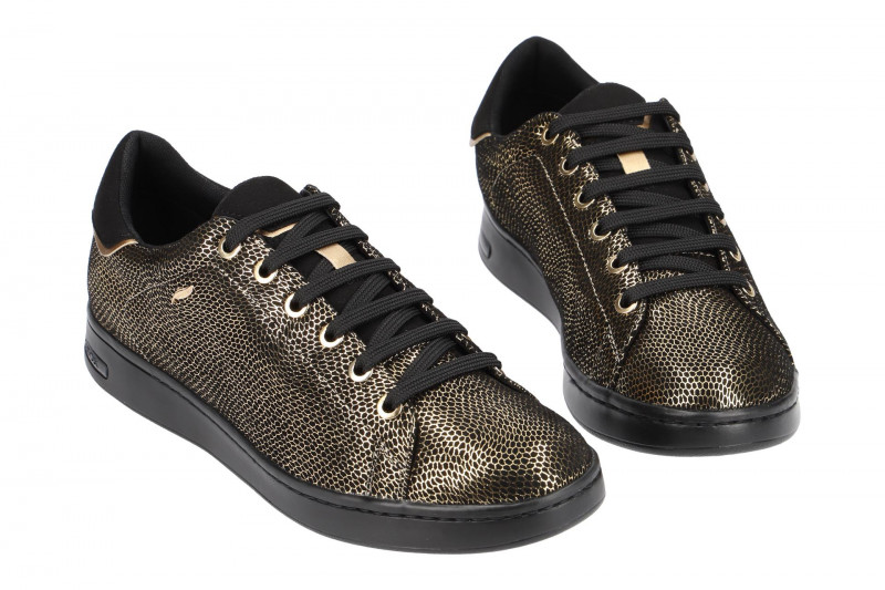 Geox Jaysen Schuhe gold schwarz