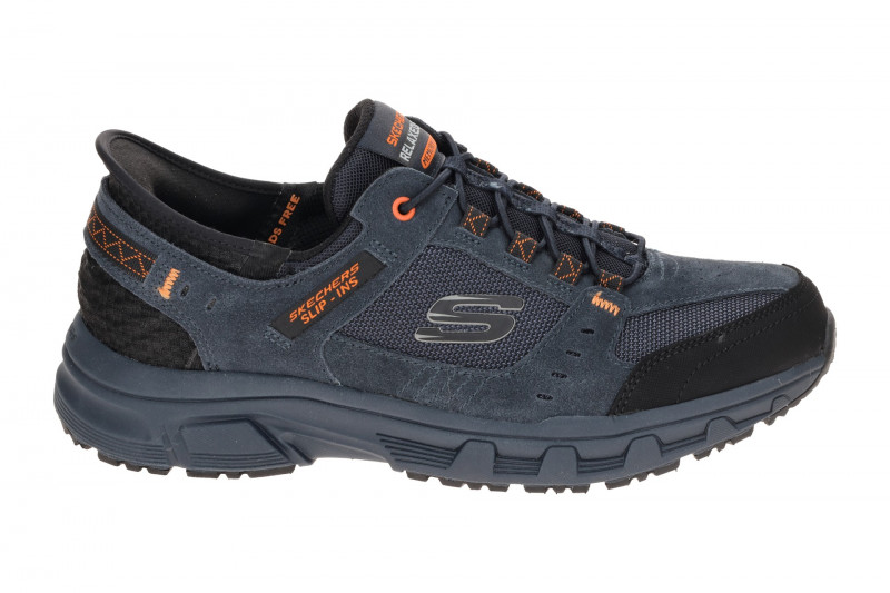 Skechers Oak Canyon Schuhe Slipper blau Slip-Ins 237450