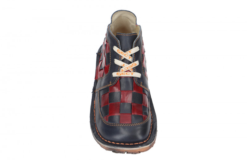 Eject Dunas Schuhe blau rot Karo Herren 10036