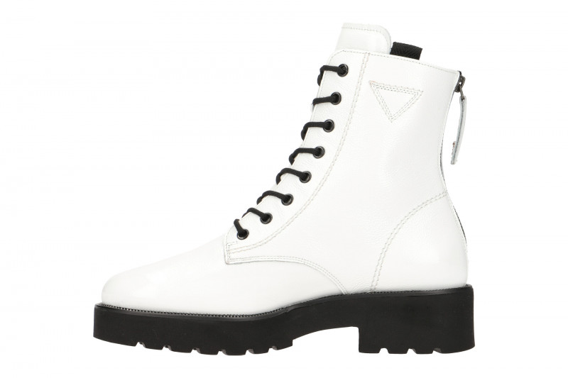 Paul Green Stiefel weiß Lack 9659