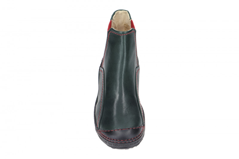 Eject Dass Stiefelette dunkelgrün rot 20756
