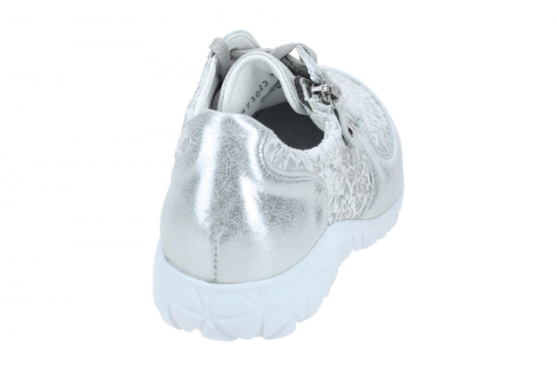 Waldläufer HAVY-SOFT Schuhe silber grau H-Weite OrthoTritt H89001