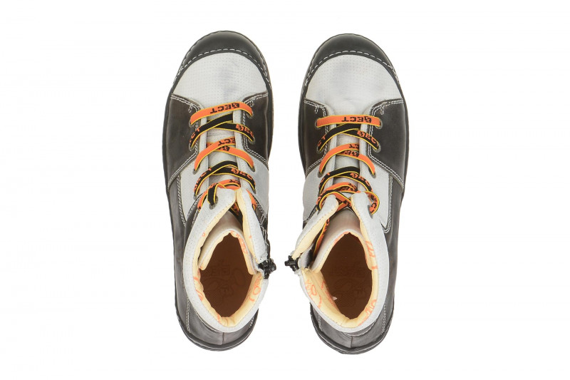 Eject Dass Stiefel dunkelgrau weiß 17903