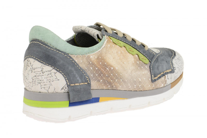 Charme Schuhe 1114-E grau beige multi