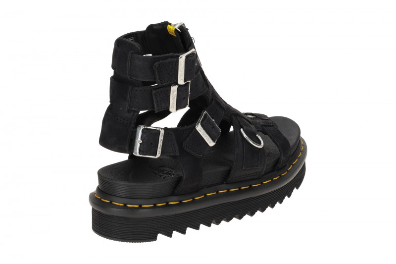 Dr. Martens Olson Plateau Sandale schwarz Römer 31542057