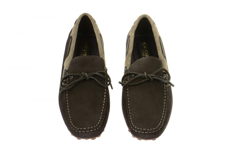 Geox Snake Mokassin Schuhe braun - U4207I