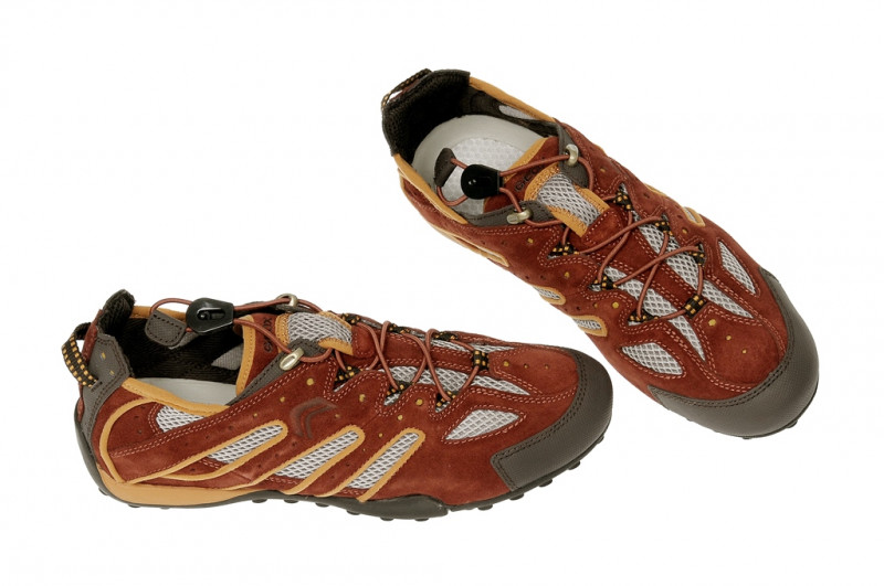 Geox Snake B Schuhe dunkelrot Sneakers U1107B