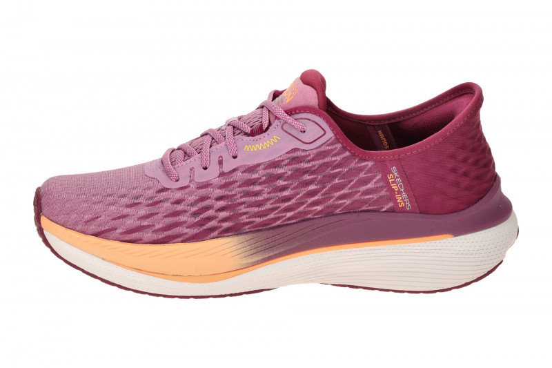 Skechers MAX CUSHIONING Schuhe rot pink Slip-Ins 128905