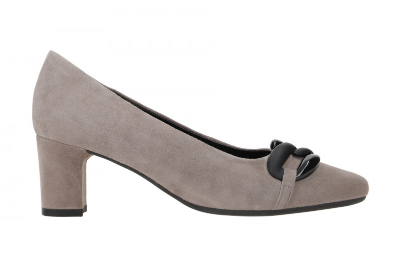 Gabor comfort Pumps grau fumo Kette 32.153.33