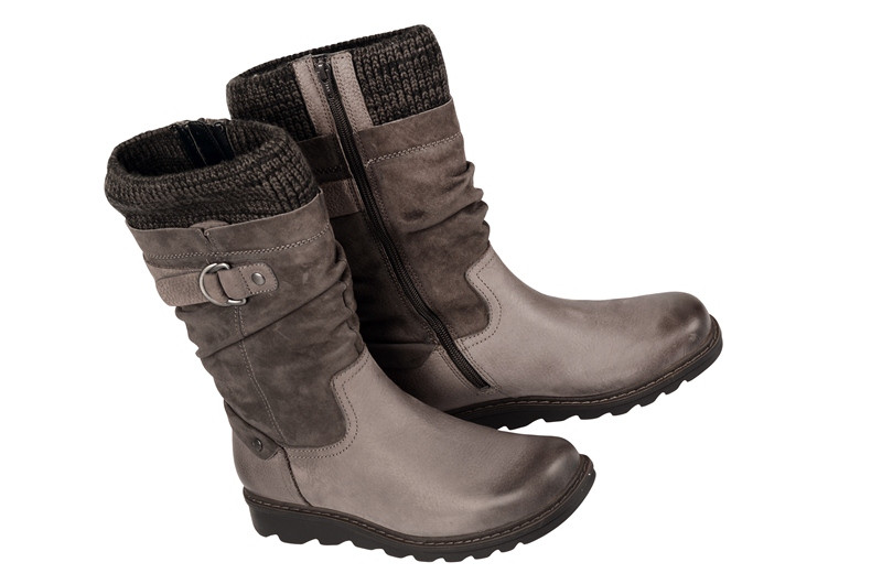 camel active Fjord Stiefel grau Warmfutter 750.13.01