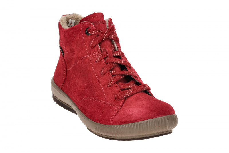 Legero Tanaro Warmfutter Stiefelette rot Velour GORE-TEX 187