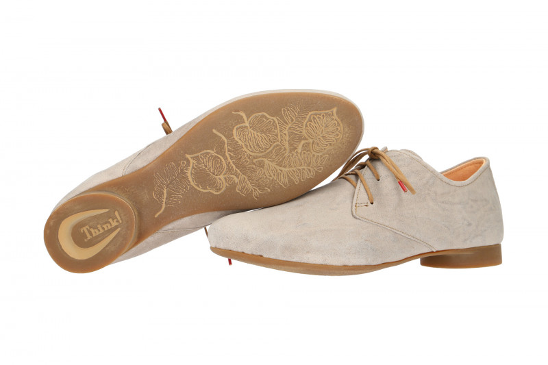 Think Guad Schnür Schuhe beige jute 271