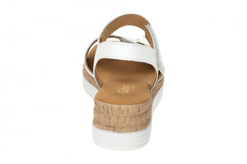 Gabor Keil Sandale weiß Nappa 82.700.50